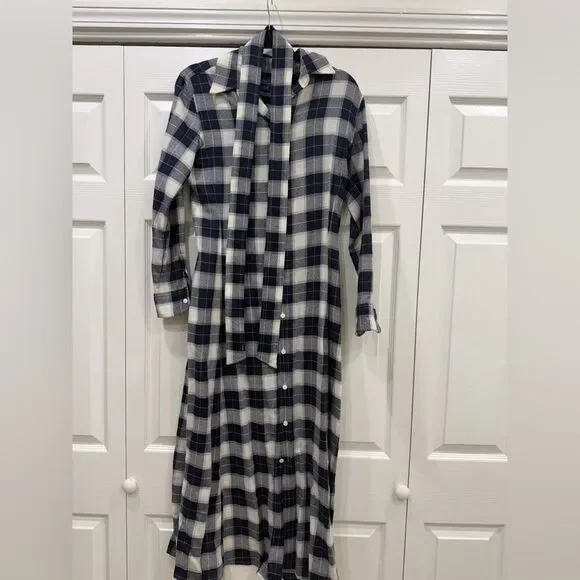 Polo Ralph Lauren Plaid Check Belted size 4 - Picture 2 of 4